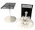Eero Saarinen Pr. Space Age Saarinen Style Pedestal Speaker Tables C. 1970's For Sale - Image 4 of 16