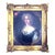 18th Century English Titled Lady with Coat of Arms Framed Oil Portrait Painting For Sale - Image 13 of 13