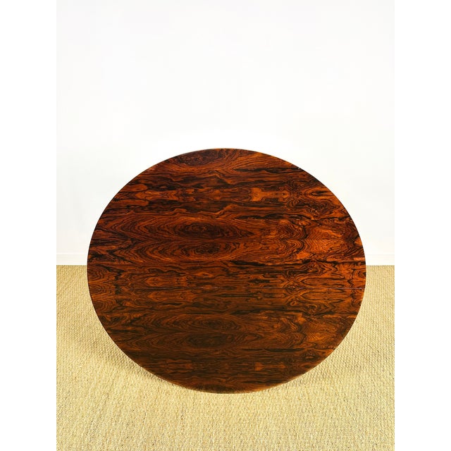 Rosewood Dining Table with Extension, 1960s For Sale - Image 4 of 15