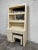 Modern Post Modern Faux Travertine Desk With Stool For Sale - Image 3 of 10