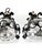 Mid-Century Murano Cage Lamps in Bullicante Glass with 24k Gold Dust and Wrought Iron from Seguso, 1960s, Set of 2 For Sale - Image 4 of 18
