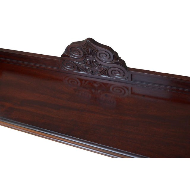 Large William IV Mahogany Hall Seat, 1830s For Sale - Image 11 of 18