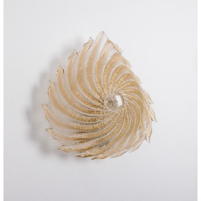 Metal Murano Glass Wall Sconces from Barovier & Toso, Italy, 1970s, Set of 2 For Sale - Image 7 of 15