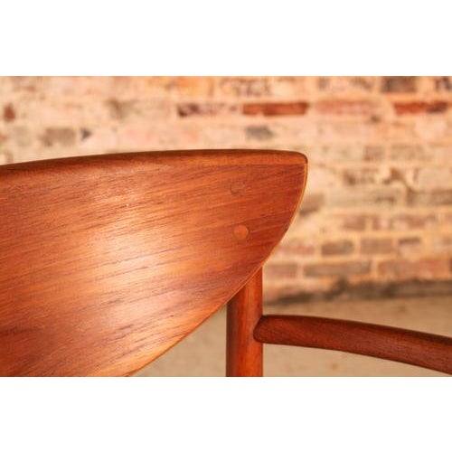 1950s Mid-Century Modern Danish Teak Armchair by Peter Hvidt and Orla Molgard Nielsen for Soborg Mobler, 1950s For Sale - Image 5 of 13