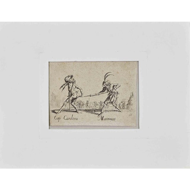 Jacques Callot, Cap. Cardoni and Maramao, Etching For Sale
