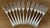 French Provincial Christofle Forks in Clerment Marot Pattern-Set of 12 For Sale - Image 3 of 9