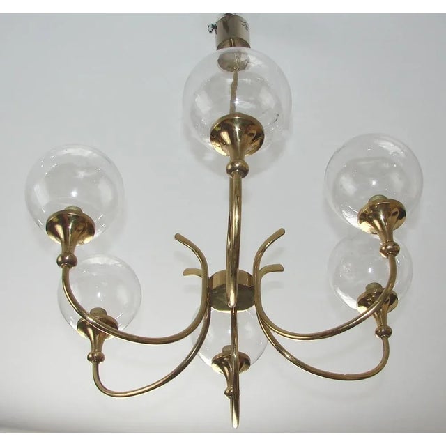 Chandelier from Wila, 1960s For Sale - Image 11 of 11