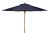 9 Ft Wooden Outdoor Umbrella in Navy For Sale - Image 4 of 4