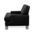 AK 644 3-Seater Sofa and Lounge Chair in Black Leather from Rolf Benz, Set of 2 For Sale - Image 15 of 18