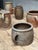 A Charming Set of single handled Stoneware Pots, France, circa 1900. All hand made with variations in size, these storage...