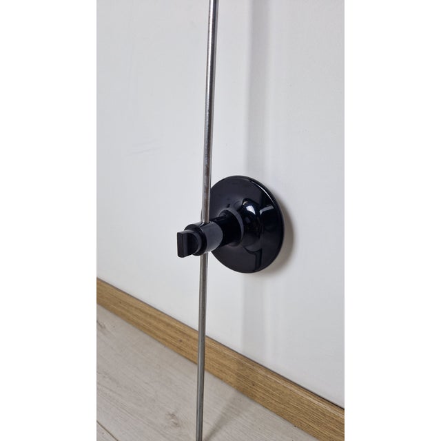 Black Black Spider Model Wall Lamp by Joe Colombo for Oluce, 1970s For Sale - Image 8 of 13