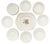 What a lovely platter & plates for a spring tea, bridal shower, or elegant brunch! Perfect for serving cookies,...