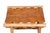 Mid-Century Modern Danish Modern Gold Hill Guldhøj Folding Stool in Oak and Cognac Leather by Poul Hundevad, 1960s For Sale - Image 3 of 9