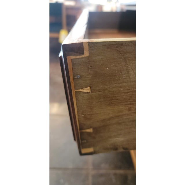 Antique 1900s Edwardian English Satinwood Dresser For Sale - Image 4 of 10