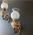 Vintage Italian Ceramic Sconces, 1960s, Set of 2 For Sale - Image 4 of 9