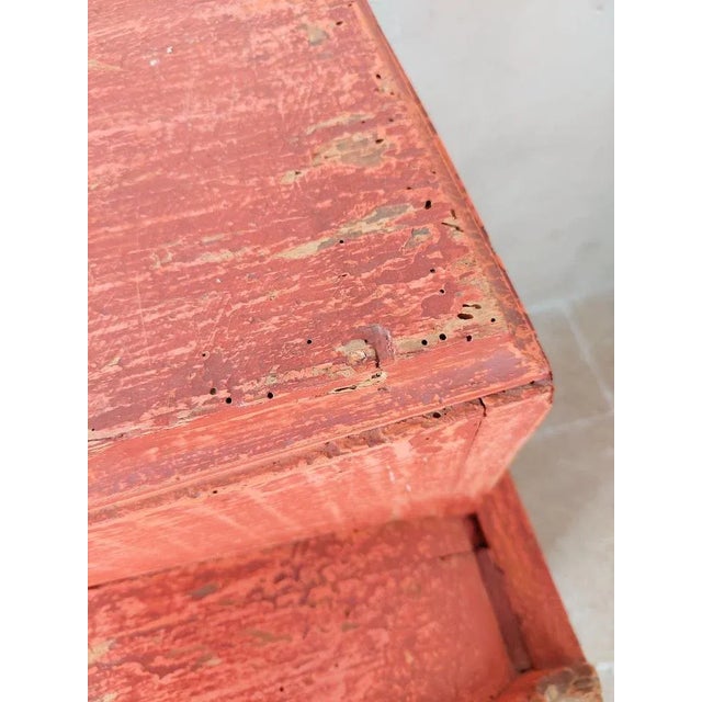 Vinage Pink Table Altar For Sale - Image 5 of 9