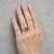 Purple Amethyst Multicolor Ring in 14k Gold, Size 7.5 For Sale - Image 10 of 11