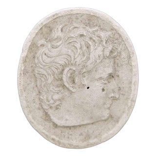 19th Century Neoclassical Cameo Intaglio in Wax Seal, Italy For Sale