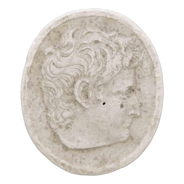 19th Century Neoclassical Cameo Intaglio in Wax Seal, Italy For Sale