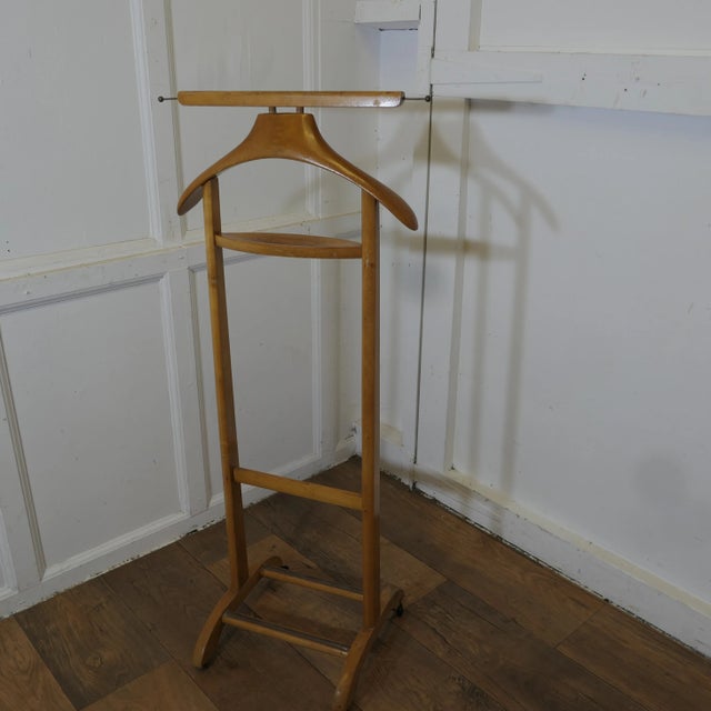 Art Deco Gentlemans Floor Standing Valet or Suit Hanger, 1930s For Sale - Image 3 of 7