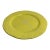 Mid-Century Secla Portugal Yellow Cabbageware 13" Serving Platter For Sale