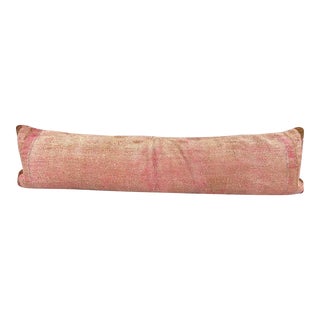 12 x 46 Lumbar Rug Pillow Timeless Beauty Turkish Pillow Cushion Cover For Sale