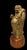 Antique Japanese Wooden Hotei with Gilt-Coloured Finish, Early Shōwa Period, 1920s-1940s For Sale - Image 4 of 15