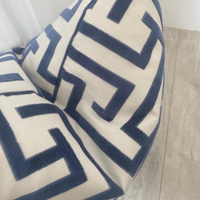 Custom Thibaut Blue Ming Trail Pillows a Pair Chairish