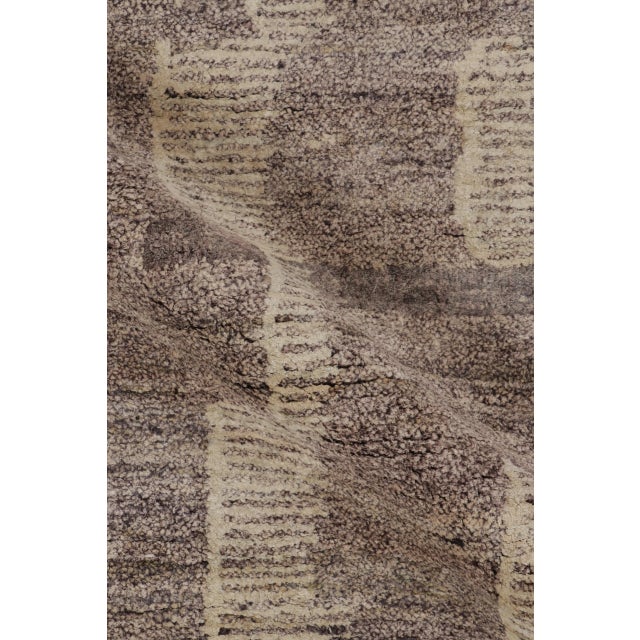 Textile Contemporary Art Deco Style Geometric Rug by Rug & Kilim, India For Sale - Image 7 of 10