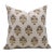 Fabdivine Handmade Block Printed Cushion Cover 18x18 Inch Duck Canvas-Traffic Light For Sale