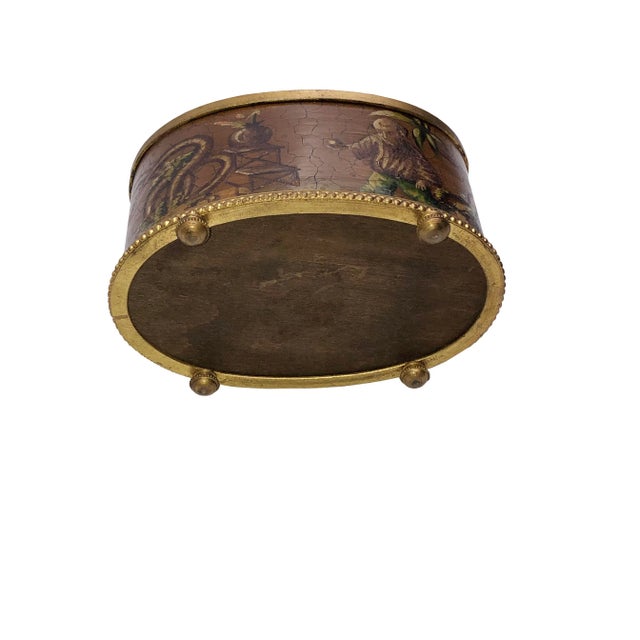 Antique French Chinoiserie Inkwell For Sale - Image 9 of 10