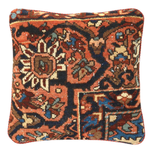 Pasargad Vintage Hand Knotted Farahan Rug Pillow