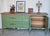 Green MCM Long Dresser/ Credenza, 1950's For Sale - Image 10 of 14