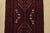 2000 - 2009 Baloch Runner 1’10” X 9’5” Blue Wool Vintage Tribal Hand-Knotted Rug For Sale - Image 5 of 12