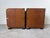 Brown Vintage Baker Furniture Campaign Style Nightstands – A Pair For Sale - Image 8 of 12