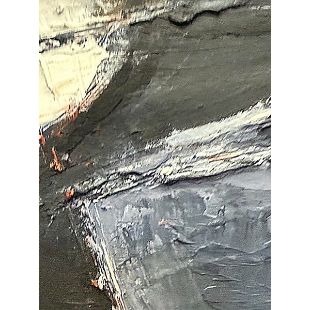 Mid-Century Modern Mid-Century Modern Abstract Painting by Katherine Langley For Sale - Image 3 of 11