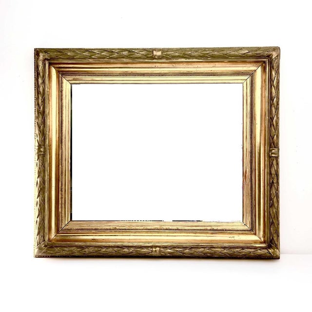 Mirror in Gilded Wood For Sale - Image 10 of 10