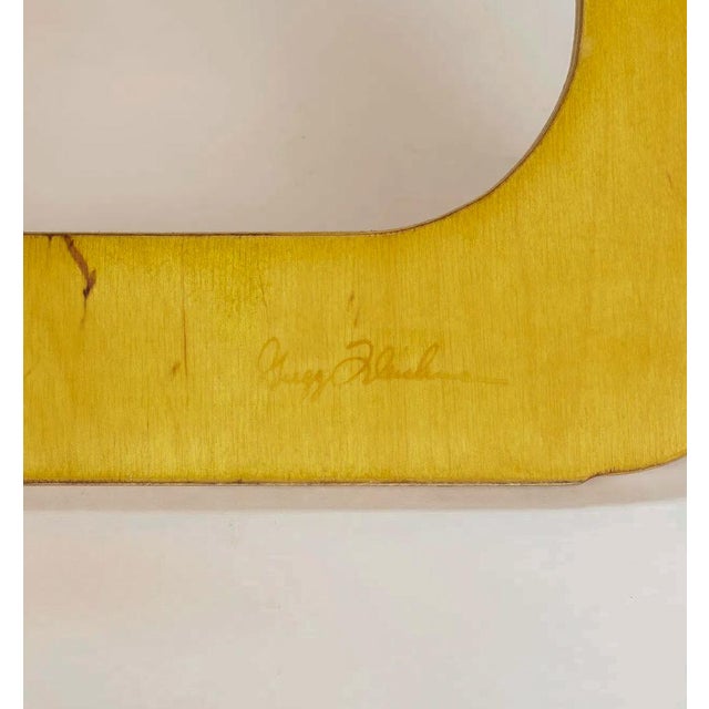 Mid-Century Modern Lumbarest Chair by Gregg Fleishman, 1985 For Sale - Image 11 of 11