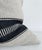 Not Yet Made - Made To Order Linen and Wool Marshall Stripe Black and Natural Pillow Cover For Sale - Image 5 of 6