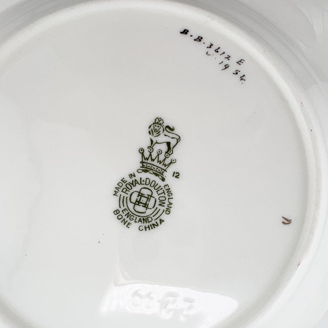 Antique Royal Doulton Robins Egg Blue and Gold Trinket Dish - 1901 England For Sale In Oklahoma City - Image 6 of 7