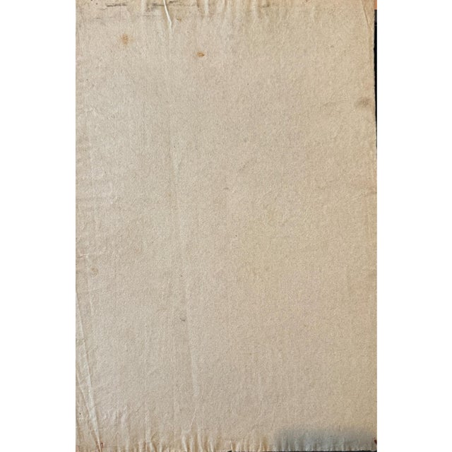 Carl H. Berberich, Male Nude Leaning on a Pedestal, Pencil on Paper For Sale - Image 9 of 12