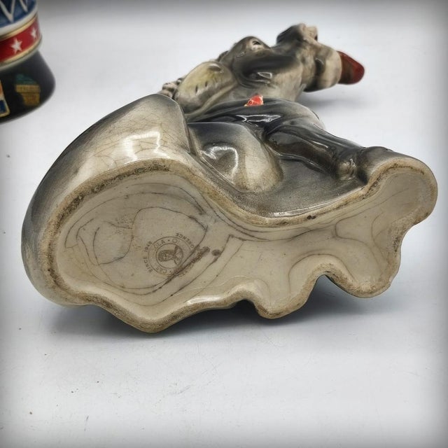 Zoomorphic Donkey Bottle in Ceramic by Casa Nuova Boccaccio, Italy, 1960s For Sale - Image 10 of 16