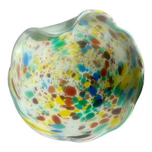 Dino Martens Murano Art Glass Bowl Italy Toso 1950s