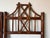 Wood Pair of Vintage McGuire-Style Rattan Headboards With Leather Wrapped Bindings For Sale - Image 7 of 14