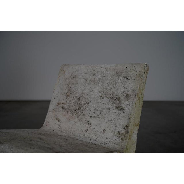 Concrete Zig Zag Chairs, France, 1970s, Set of 2 For Sale - Image 9 of 18