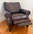 Bernhardt 1990s Bernhardt Leather Recliner Club Chair For Sale - Image 4 of 14