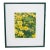 1980s Vintage Yellow Daisy Floral Lithograph by Hans Van Liempt For Sale
