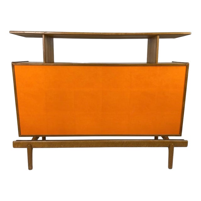 Vintage Nordic Bar in Wood, 1960s For Sale