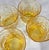 Yellow Lemon Crinkle Lowballs- Set of Four For Sale - Image 8 of 13
