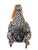 Vintage Large African Tribal Beaded Kuba Royal Head Mask/Helmet Congo 22" H For Sale - Image 12 of 13